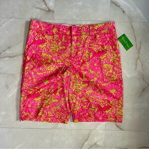 NWT Lilly Pulitzer Resort Fit Shorts In Daquiri Size 14 Bermuda Pink